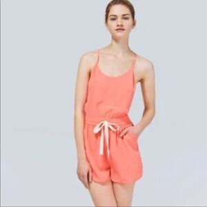 Aritzia Wilfred 100% Silk Peri Romper Size Small